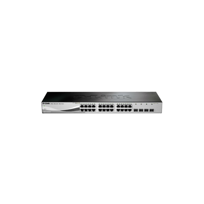 D-LINK SWITCH 24 PORTE GIGABIT + 4 PORTE SFP SMART+