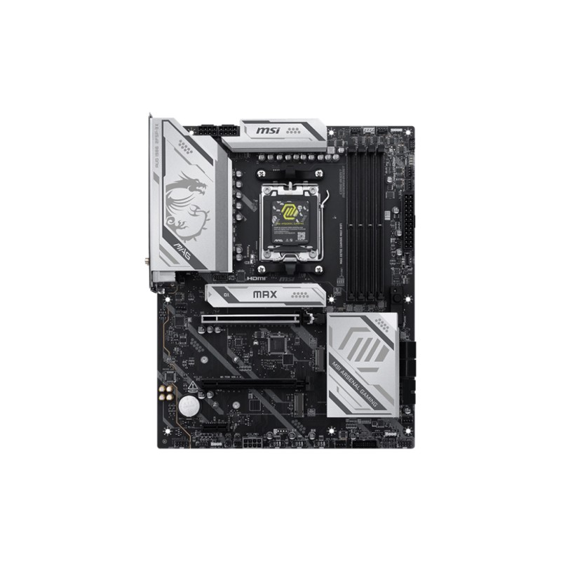 MSI MB MAG X870E GAMING MAX WIFI,X870E,AM5,4DDR5,1PCI-Ex16,1PCI-Ex4,1PCI-Ex1,3M.2,4SATA3,1 MSI MB MAG X870E GAMING MAX WIFI,X870E,AM5,4DDR5,1PCI-Ex16,1PCI-Ex4,1PCI-Ex1,3M.2,4SATA3,1