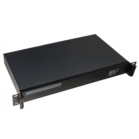 CHASSIS PER SERVER INSTALLAZIONE 19 1 UNITA' CON 2 SLOT CD ROM SLIM + 2 X 2,5 O 1 X 3,5  PROFONDITA' 300 MM