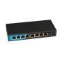 SWITCH RETE 8 PORTE GIGABIT 10/100/1000 RJ45