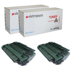 2 TONER PER HP CE255X LASERJET 500 MFP M525 M525C M525DN P3015 P301...