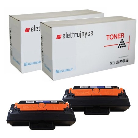 KIT 2 TONER PER SAMSUNG MLT-D103L ML2950ND SCX4727 ML2955ND SCX4728...