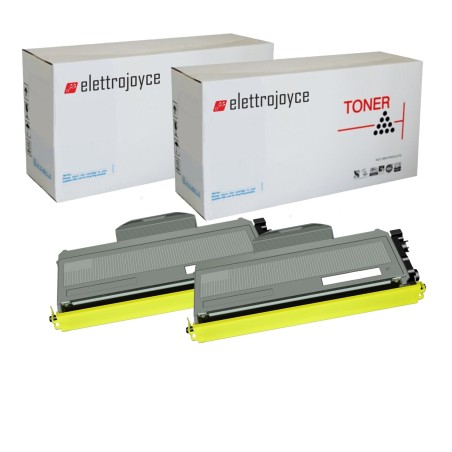 2 TONER PER BROTHER MFC L2700 L2300D L2740 DCPL2560 L2760 L2500D L2...