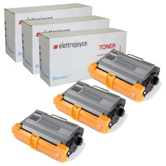 KIT 3 TONER COMPATIBILI PER BROTHER MOD. 3480 TONER BROTHER