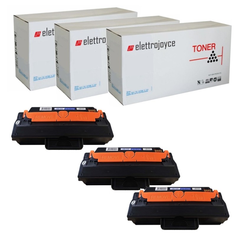 KIT 3 TONER PER SAMSUNG MLT-D103L ML2950ND SCX4727 ML2955ND SCX4728FD SCX4729FD 2500 COPIE KIT 3 TONER PER SAMSUNG MLT-D103L ML2950ND SCX4727 ML2955ND SCX4728FD SCX4729FD 2500 COPIE