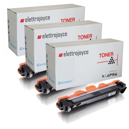 KIT 3 TONER COMPATIBILI PER BROTHER DCP1510 1512 1515 HL1110 1112 M...