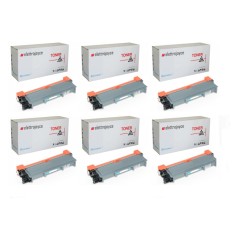 KIT 6 TONER PER BROTHER MFC-L2700DW L2300D L2360DN L2365DW L2520DW ...
