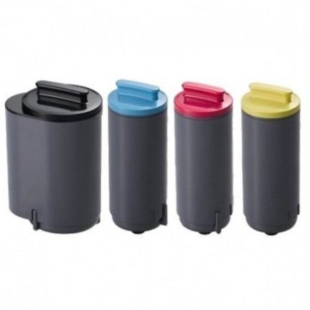 KIT 4 TONER COMPATIBILE PER SAMSUNG CLP350 N BK C M Y NERO CIANO MA...