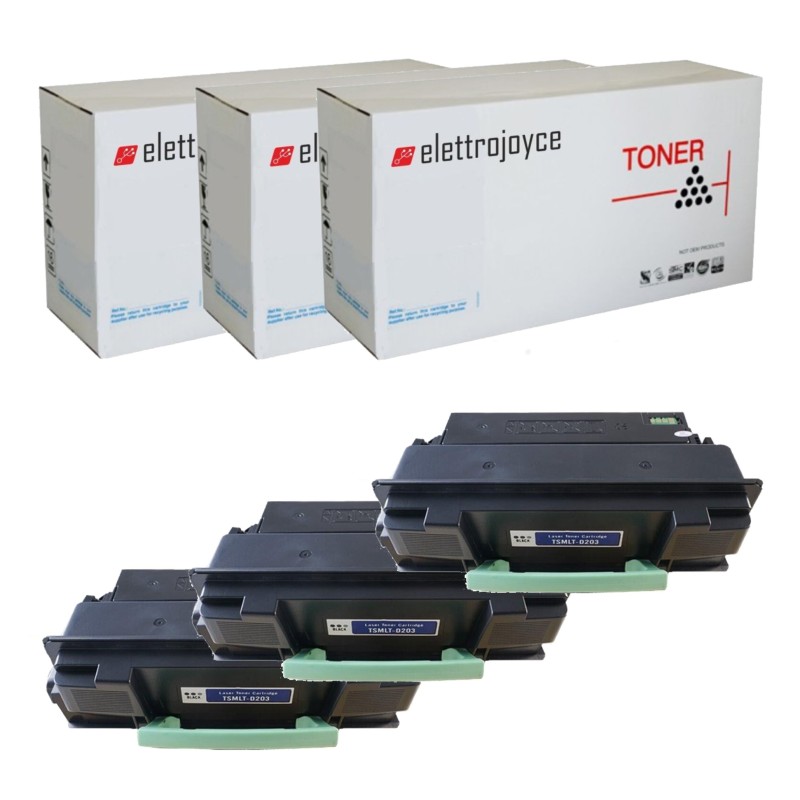 3 TONER COMPATIBILI SAMSUNG MLT-D203E -10.000 COPIE - M3020DW M3820ND M3870FD M4020ND M4020NX M4070FR