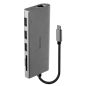 LINDY MINI DOCKING STATION PER LAPTOP USB-C - HDMI, VGA, PD 3.0 100W, USB 3.1, GIGABIT, SD, AUDIO LINDY MINI DOCKING STATION PER LAPTOP USB-C - HDMI, VGA, PD 3.0 100W, USB 3.1, GIGABIT, SD, AUDIO