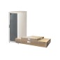 ARMADIO RACK 19" PER RETI 32U (A)1610, (L)600, (P)800 COLORE GRIGIO PORTA VETRO DISASSEMBLATO