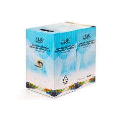 CAVO SOLIDO UTP PER RETI CATEGORIA 5E AWG24 MATERIALE CCA MATASSA MT 305 CLASSE CPR ECA