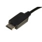 ADATTATORE DISPLAYPORT 1.2 MASCHIO - HDMI® 1.4 FEMMINA CONTATTI DORATI 4K@30HZ CM 20