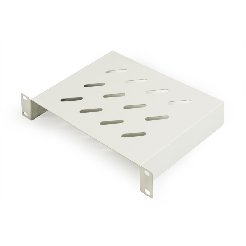 RIPIANO 1U PER ARMADI RACK 10" 150 MM COLORE GRIGIO