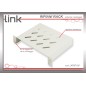 RIPIANO 1U PER ARMADI RACK 10" 150 MM COLORE GRIGIO