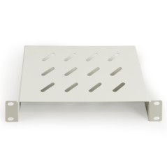 RIPIANO 1U PER ARMADI RACK 10" 150 MM COLORE GRIGIO
