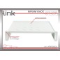 RIPIANO PER ARMADIO 19" 2U PROFONDITA' 350 MM. (UNIVERSALE) COLORE GRIGIO