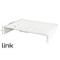 RIPIANO PER ARMADIO 19" 2U PROFONDITA' 350 MM. (UNIVERSALE) COLORE GRIGIO