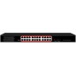 SWITCH 24 PORTE GIGABIT POE 400 WATT CON 2 PORTE SFP