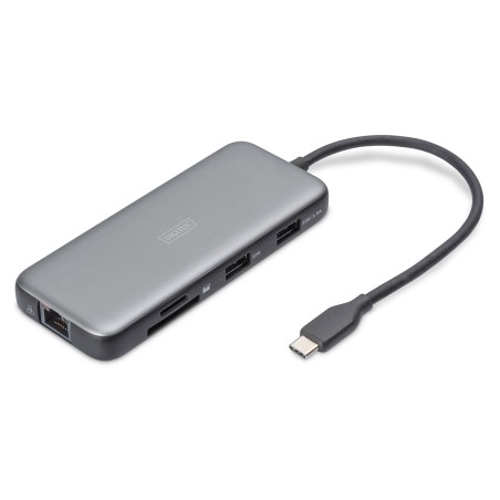 DOCKING STATION USB-C, 7 PORTE 1XHDMI, 3XUSB3.0, 1XRJ45, 1X SD, 1X MICROSD, 1XUSB-CPD