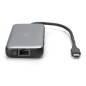 DOCKING STATION USB-C, 7 PORTE 1XHDMI, 3XUSB3.0, 1XRJ45, 1X SD, 1X MICROSD, 1XUSB-CPD