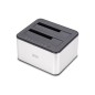 DUAL SATA HDD DOCKING STATION 2,5"/ 3,5