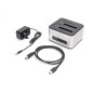 DUAL SATA HDD DOCKING STATION 2,5"/ 3,5