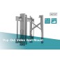 DIGITUS SUPPORTO PER MONITOR VIDEO WALL POP-OUT, 45"-70"