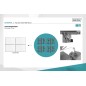 DIGITUS SUPPORTO PER MONITOR VIDEO WALL POP-OUT, 45"-70"