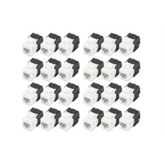 MODULO CAT 6 KEYSTONE, NON SCHERMATO - 24 PEZZI