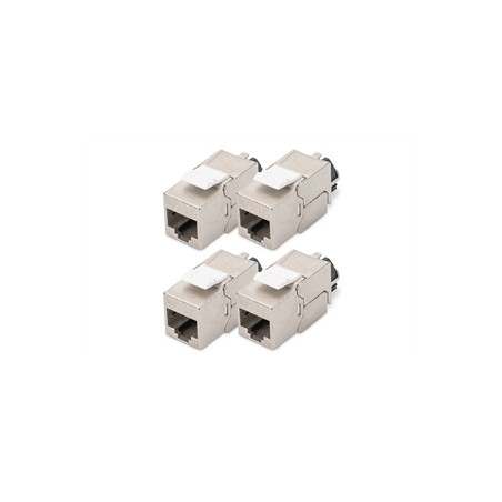 MODULO KEYSTONE CAT 6A, SCHERMATO CON SUPPORTO DEI CAVI INTELLIGENTE - 4 PEZZI