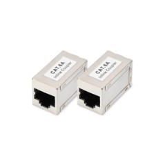 ACCOPPIAMENTO MODULARE CAT 6A, SCHERMATO - 2 PEZZO