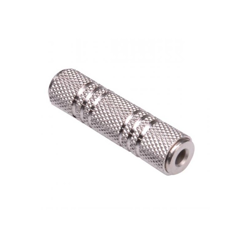 ADATTATORE FEMMINA/FEMMINA 3,5MM. STEREO