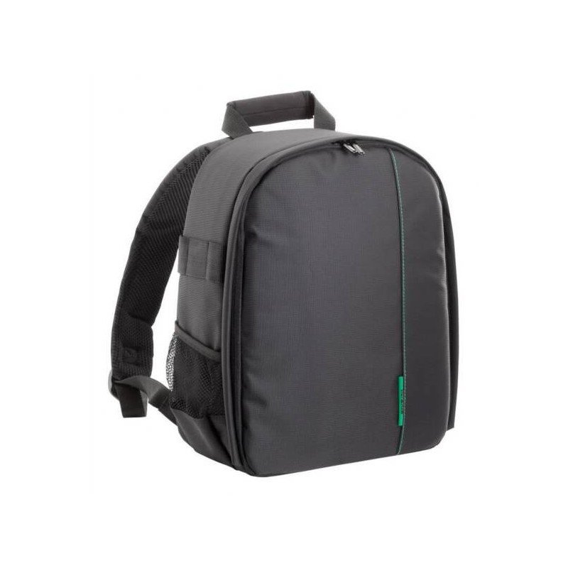 ZAINO IN POLIESTERE PER FOTOCAMERE REFLEX SLR NERO