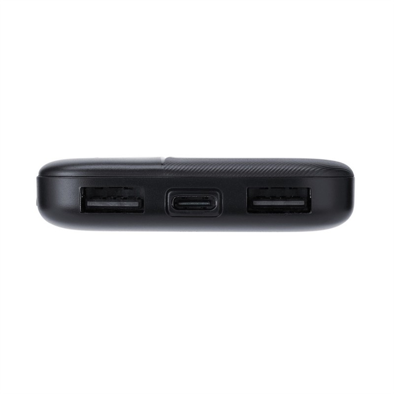 BATTERY BANK 5.000 MAH NERA PRESE: USB-A X 2 , USB-C