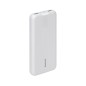 BATTERIA ESTERNA PER SMARTPHONE 10000 MAH COLORE BIANCO