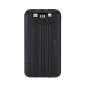 BATTERY BANK (10000 MAH) 22,5W FAST CHARGER CON 3 CAVI INTEGRATI ( DI CUI TYPE C ED USB CON FUNZIONE RICARICA ) NERA