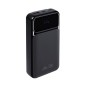 BATTERY BANK (20000 MAH) 22,5W FAST CHARGER CON 3 CAVI INTEGRATI ( DI CUI TYPE C ED USB CON FUNZIONE RICARICA ) NERA