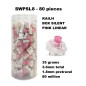 SET 80 SOTTOTASTI SWITCH KAILH BOX SILENT PINK LINEAR