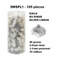 SET 105 SOTTOTASTI SWITCHES KAILH KS SPEED SILVER LINEAR