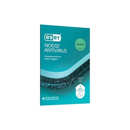 BOX NOD32 RINNOVO 1 ANNO 2 UTENTI