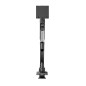STAFFA MONITOR DA TAVOLO ALLUMINIO 17-57 MOLLA A GAS FINO A 22KG