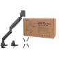 STAFFA MONITOR DA TAVOLO ALLUMINIO 17-57 MOLLA A GAS FINO A 22KG