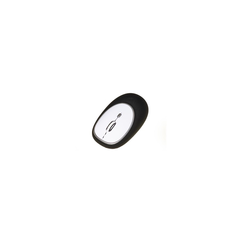 MOUSE GOMMATO WIRELESS COLORE NERO