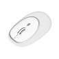 MOUSE GOMMATO WIRELESS COLORE BIANCO