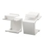 INSERTO VUOTO KEYSTONE, 10 PEZZI, COLORE BIANCO