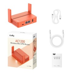 MINI ROUTER VPN WI-FI AC1200