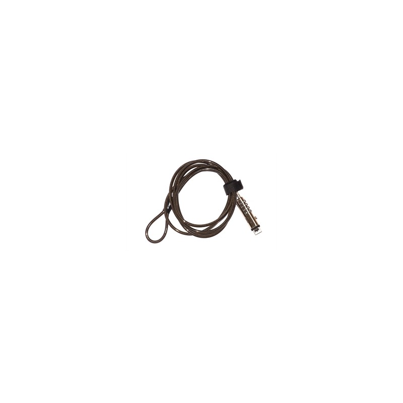 CAVO DI SICUREZZA PER NOTEBOOK CHIUSURA A COMBINAZIONE PER PORTE USB