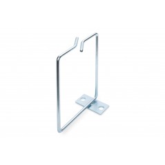 ANELLO GUIDACAVI ZINCATO PER RACK 19" MM 80X120 ENTRATA CAVI ANTERIORE ATTACCO SFALSATO
