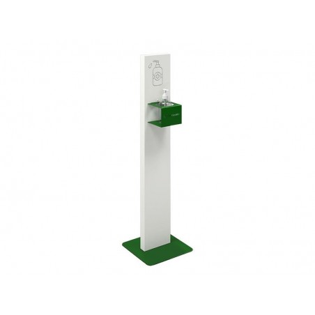 PIANTANA IGEA PER IGIENIZZANTE ALLUMINIO VERDE GEL